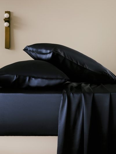 25 Momme nahtlose Luxus Seide Bettwäsche Set