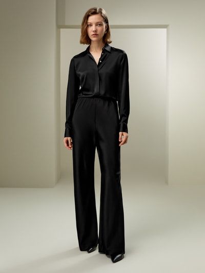 Nahtlose Double-Faced Seide Hose