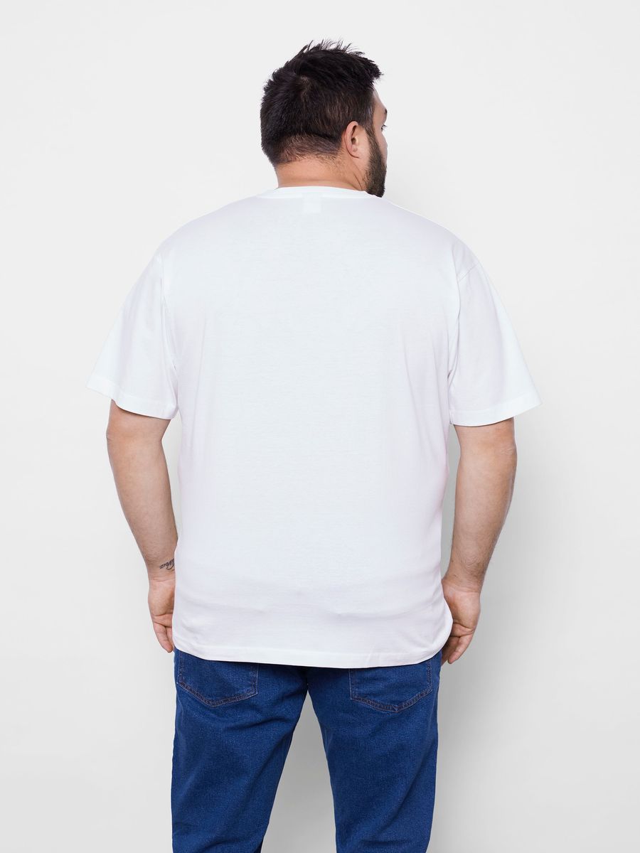 Klassisches T-Shirt mit V-Ausschnitt Doppelpack