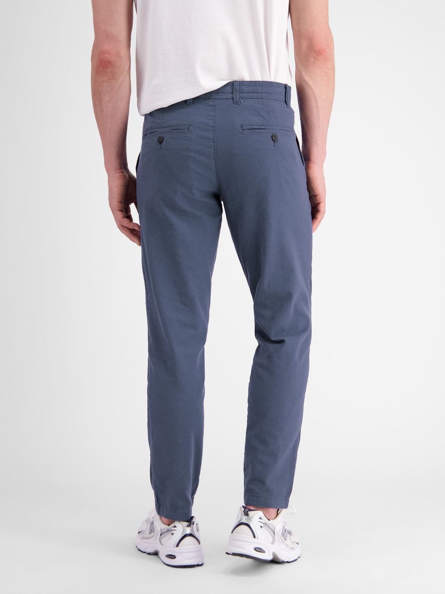 Lässige Baumwoll-Leinen Chino Hose