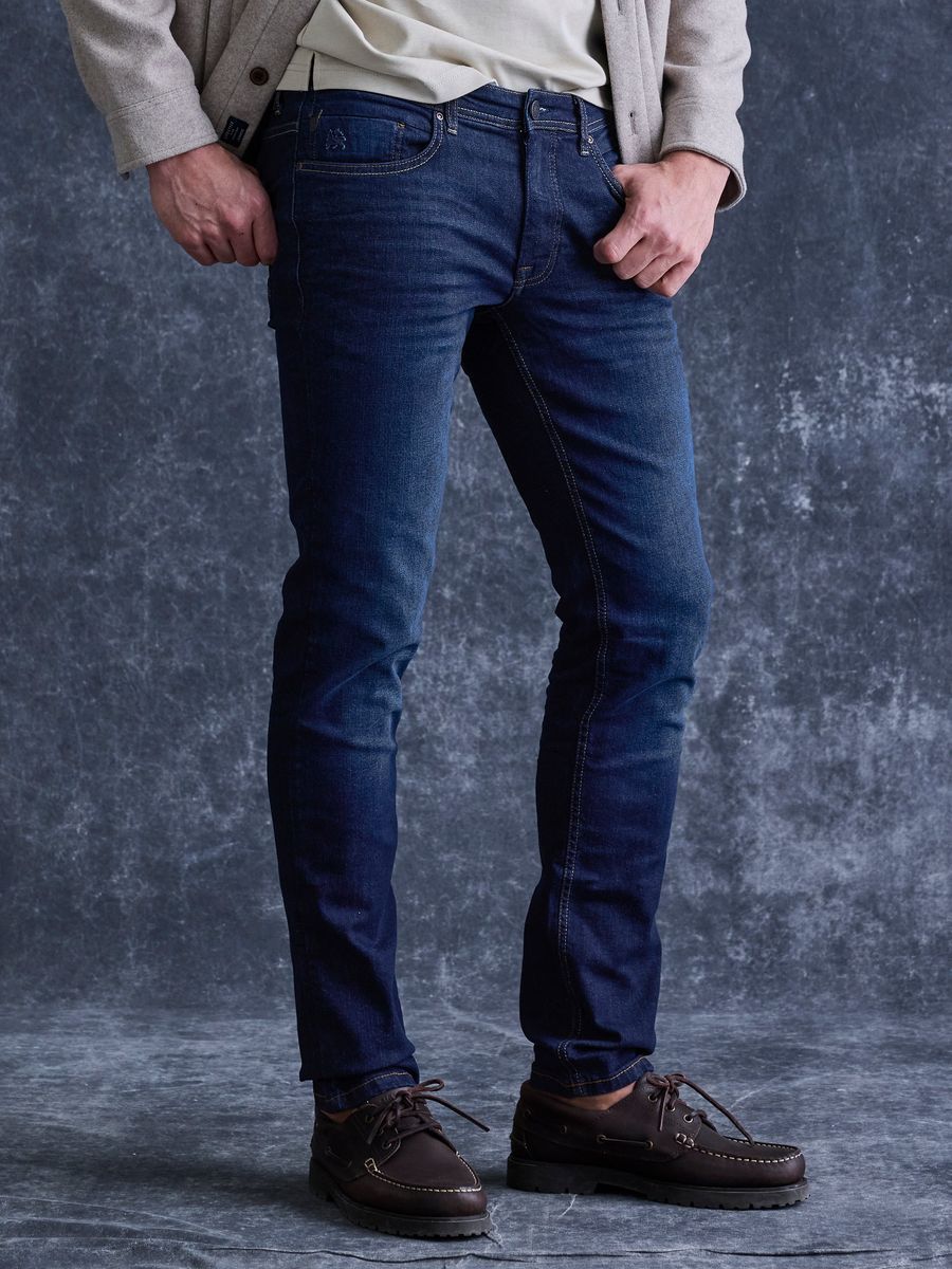 Schmale Stretch-Denim Jeans