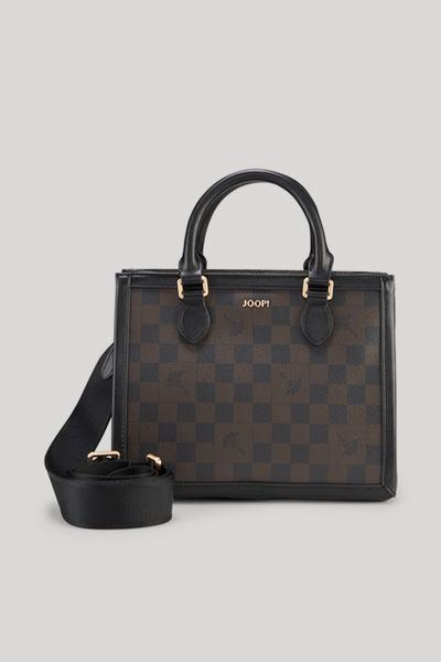 JOOP! Cortina Piazza Aurelia Handtasche im braun/schwarzen Schachbrettmuster