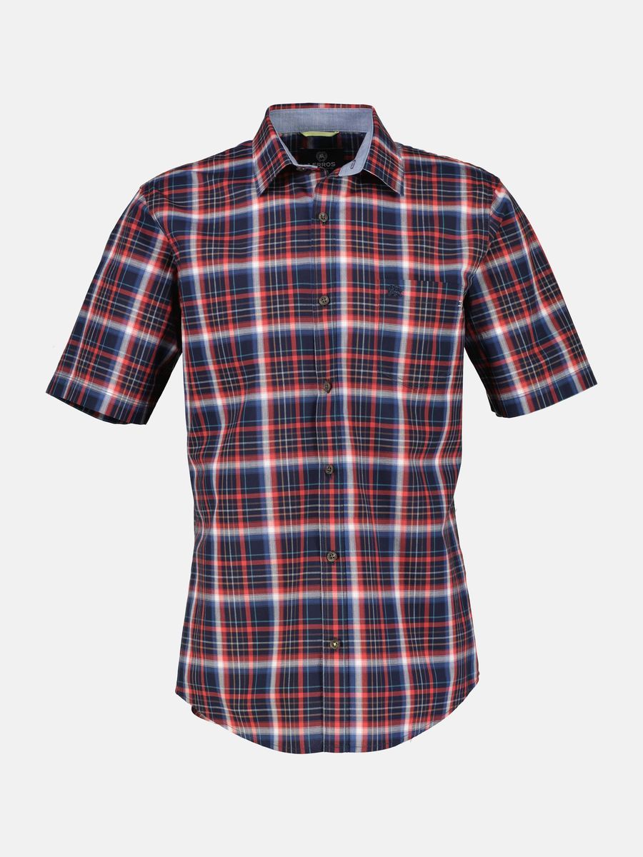 Klassisches Kurzarmhemd mit Karomuster