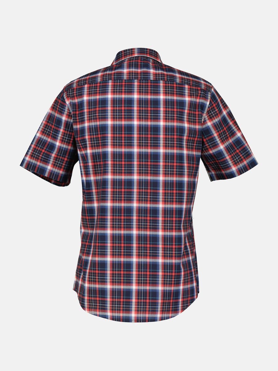 Klassisches Kurzarmhemd mit Karomuster