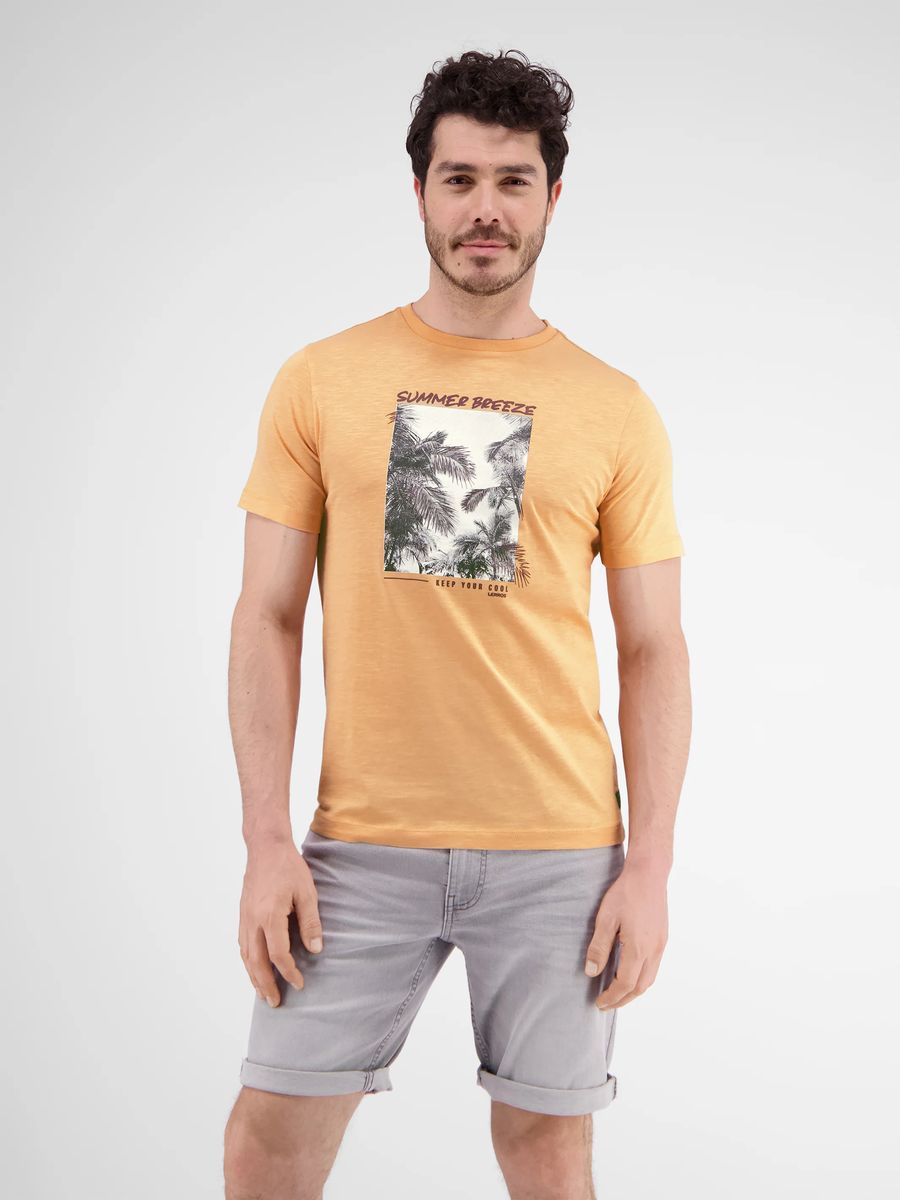 Baumwoll-T-Shirt mit Grafikprint