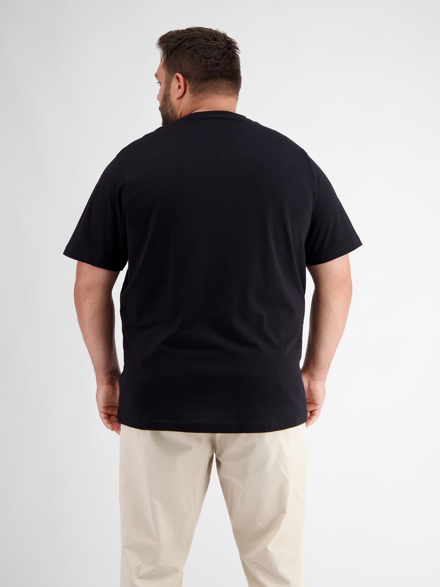 Klassisches V-Ausschnitt Baumwoll-T-Shirt Doppelpack