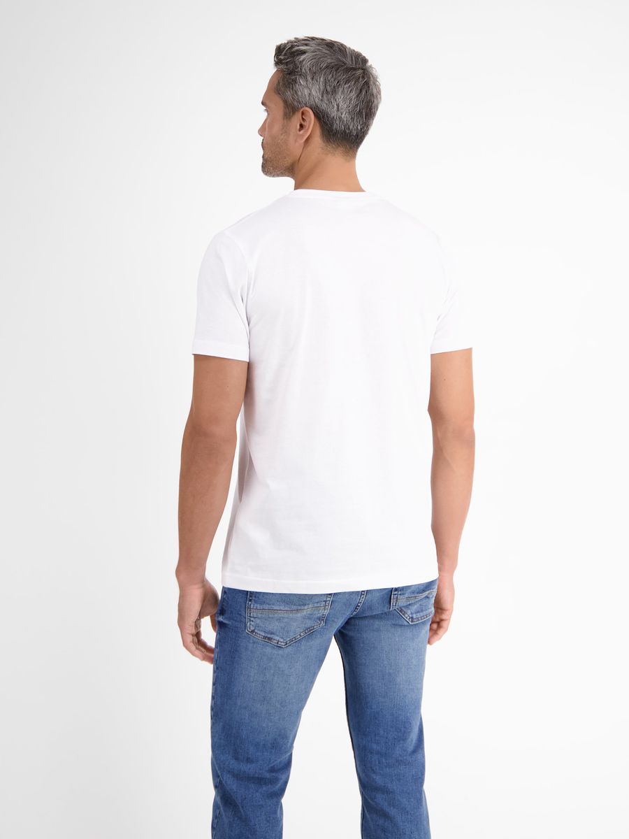 Premium Baumwoll Rundhals T-Shirt Doppelpack