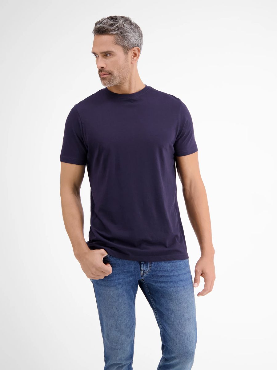 Premium Baumwoll Rundhals T-Shirt Doppelpack
