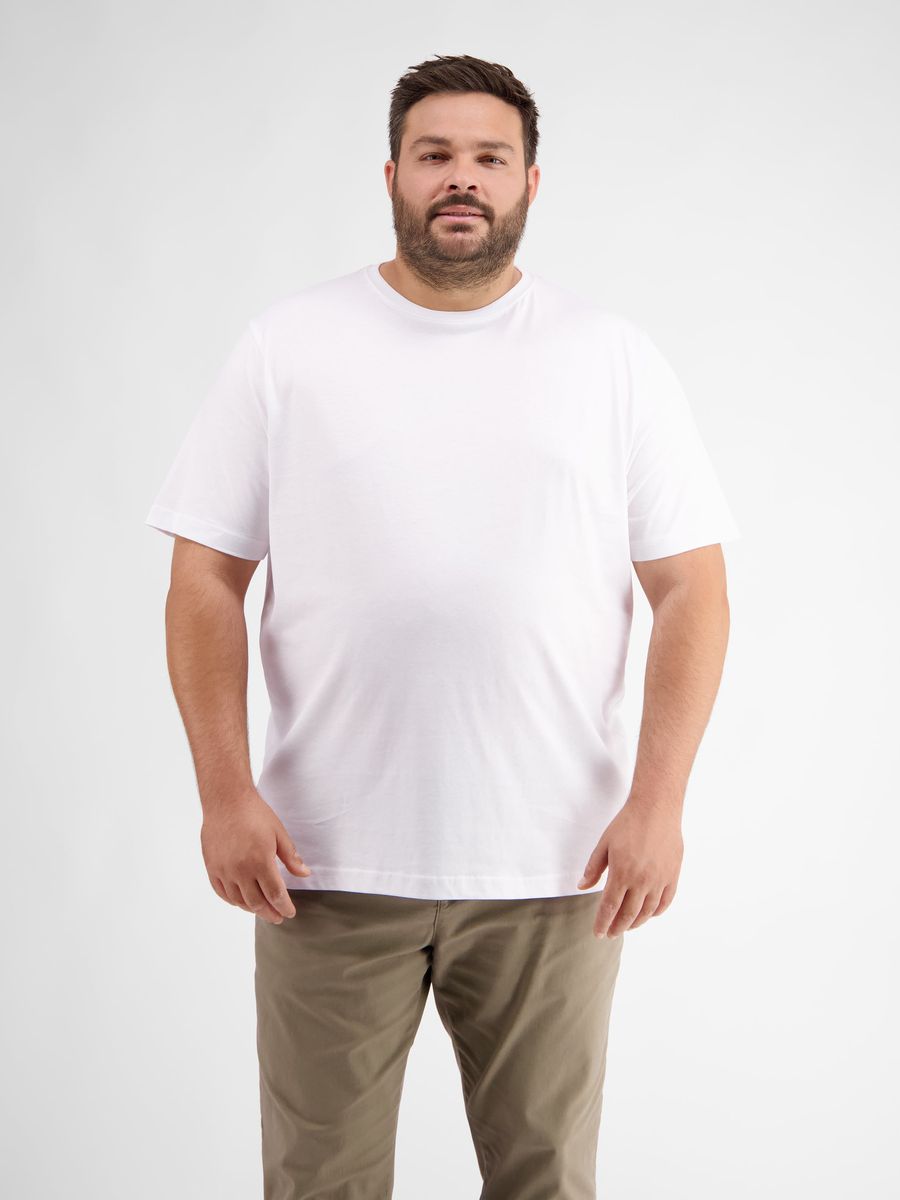 Klassisches Rundhals Premium Baumwoll-T-Shirt