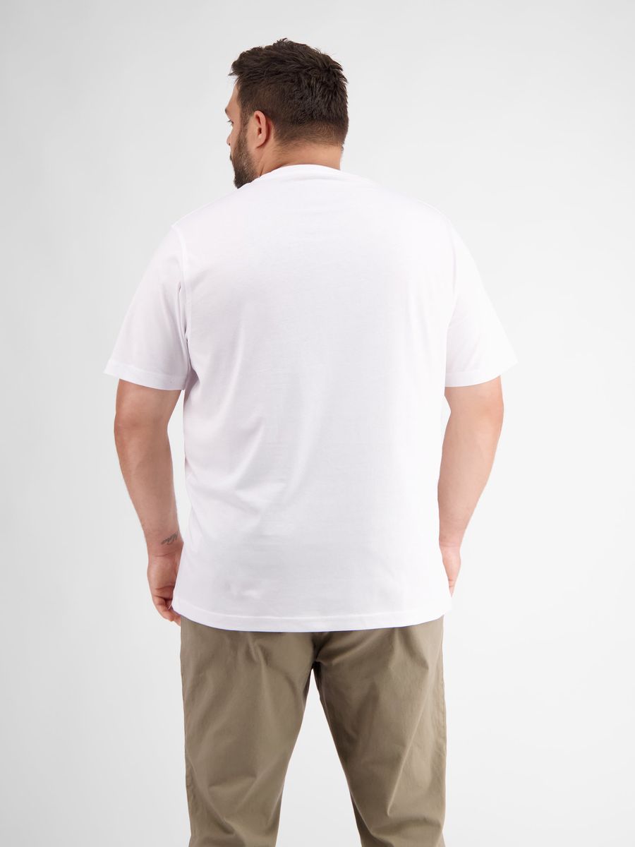 Klassisches Rundhals Premium Baumwoll-T-Shirt