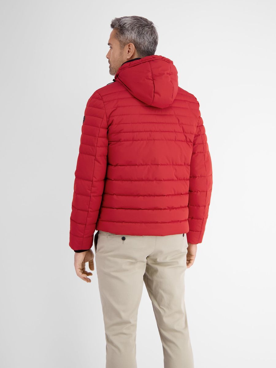 Steppjacke mit abnehmbarer Kapuze