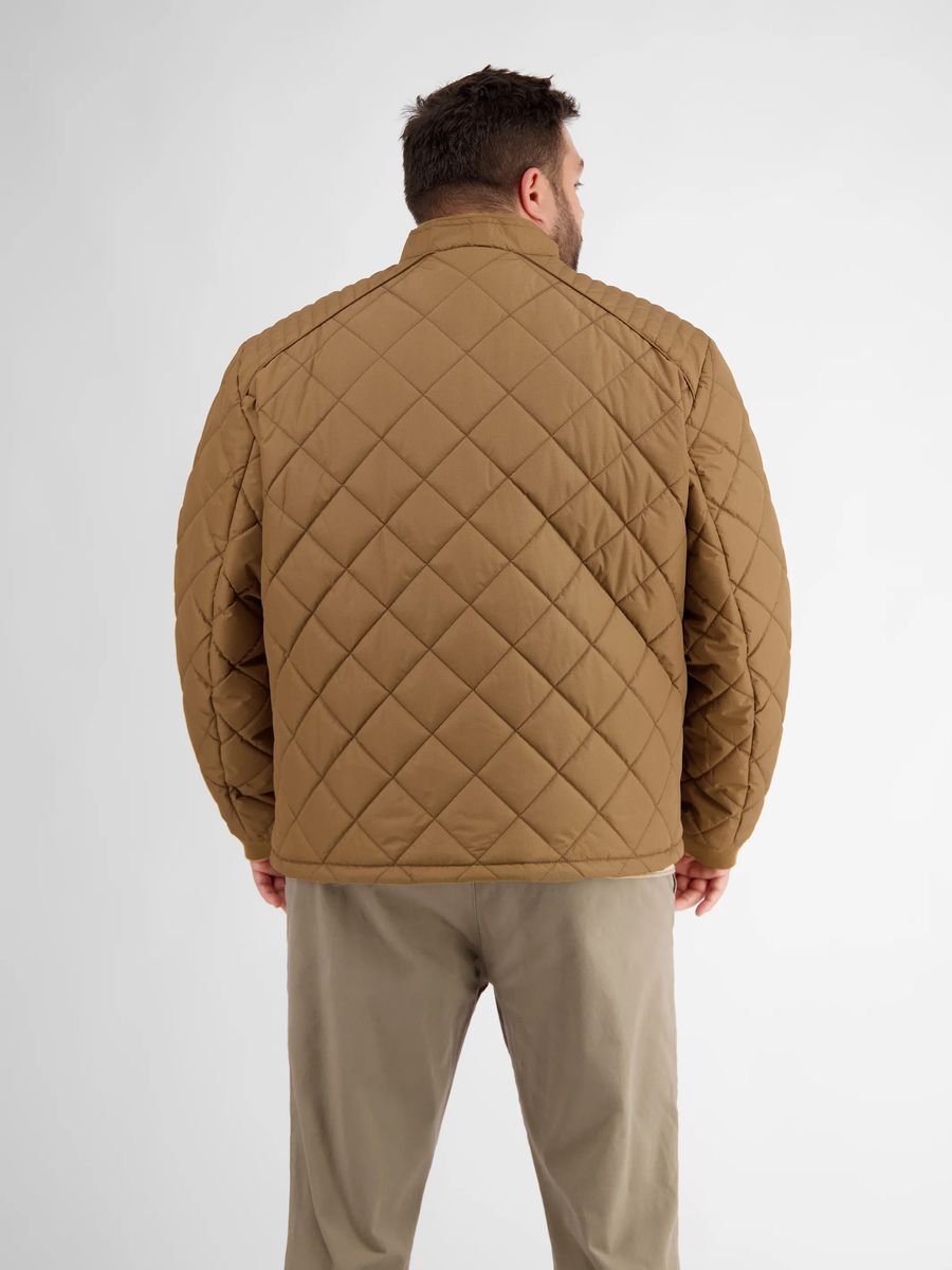 Gesteppte Cafe Racer Jacke