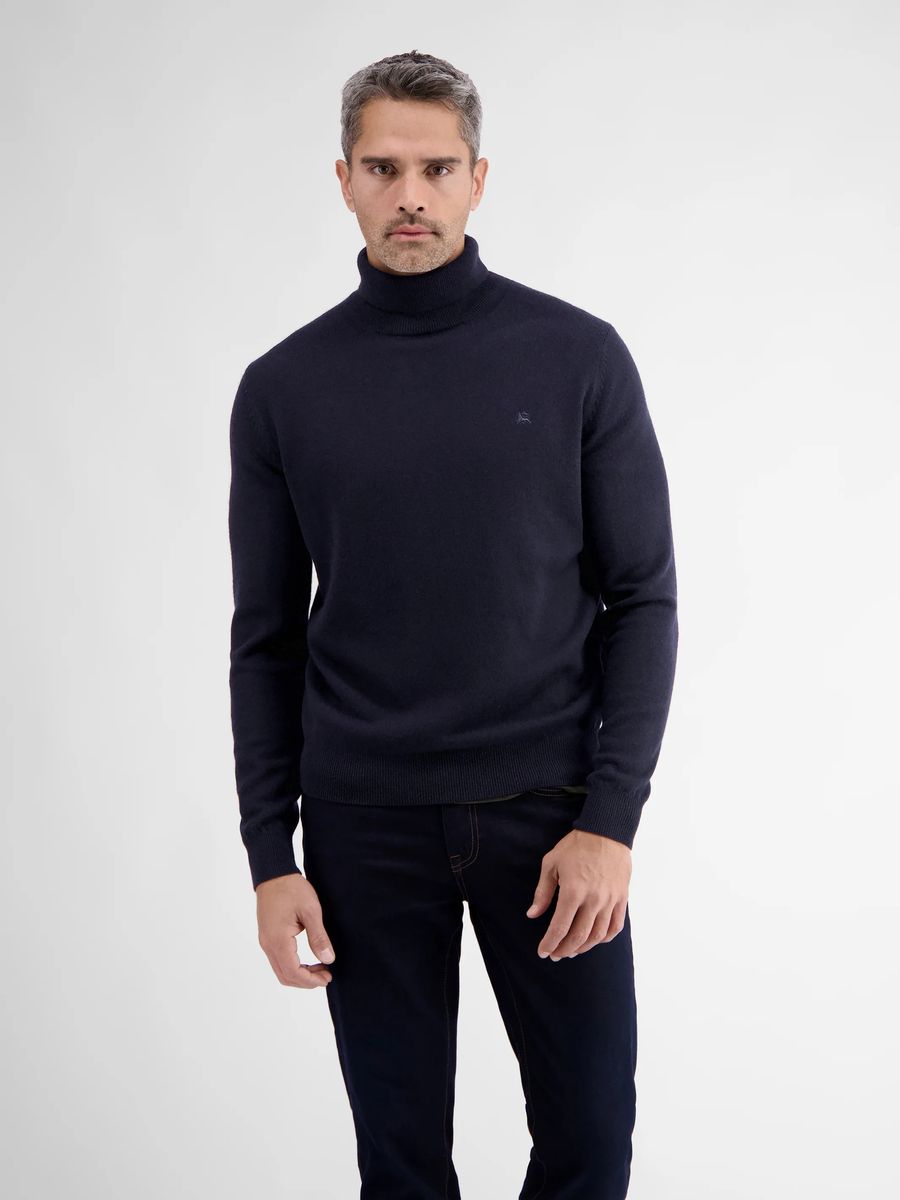 Klassischer Rollkragenpullover aus Wolle und Kaschmir