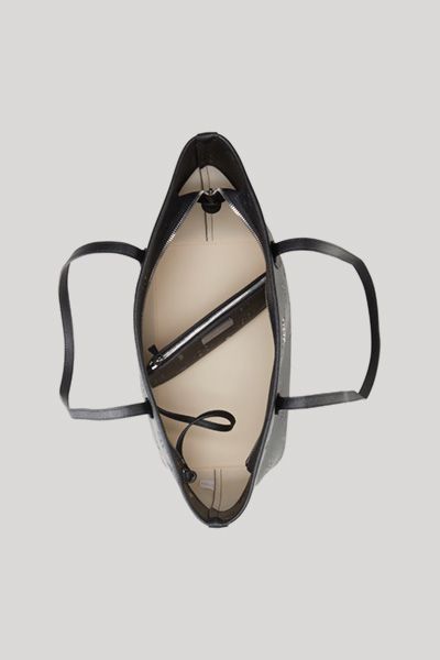 JOOP! Schwarze Lara Monogramm Tragetasche mit Reißverschluss-Clutch