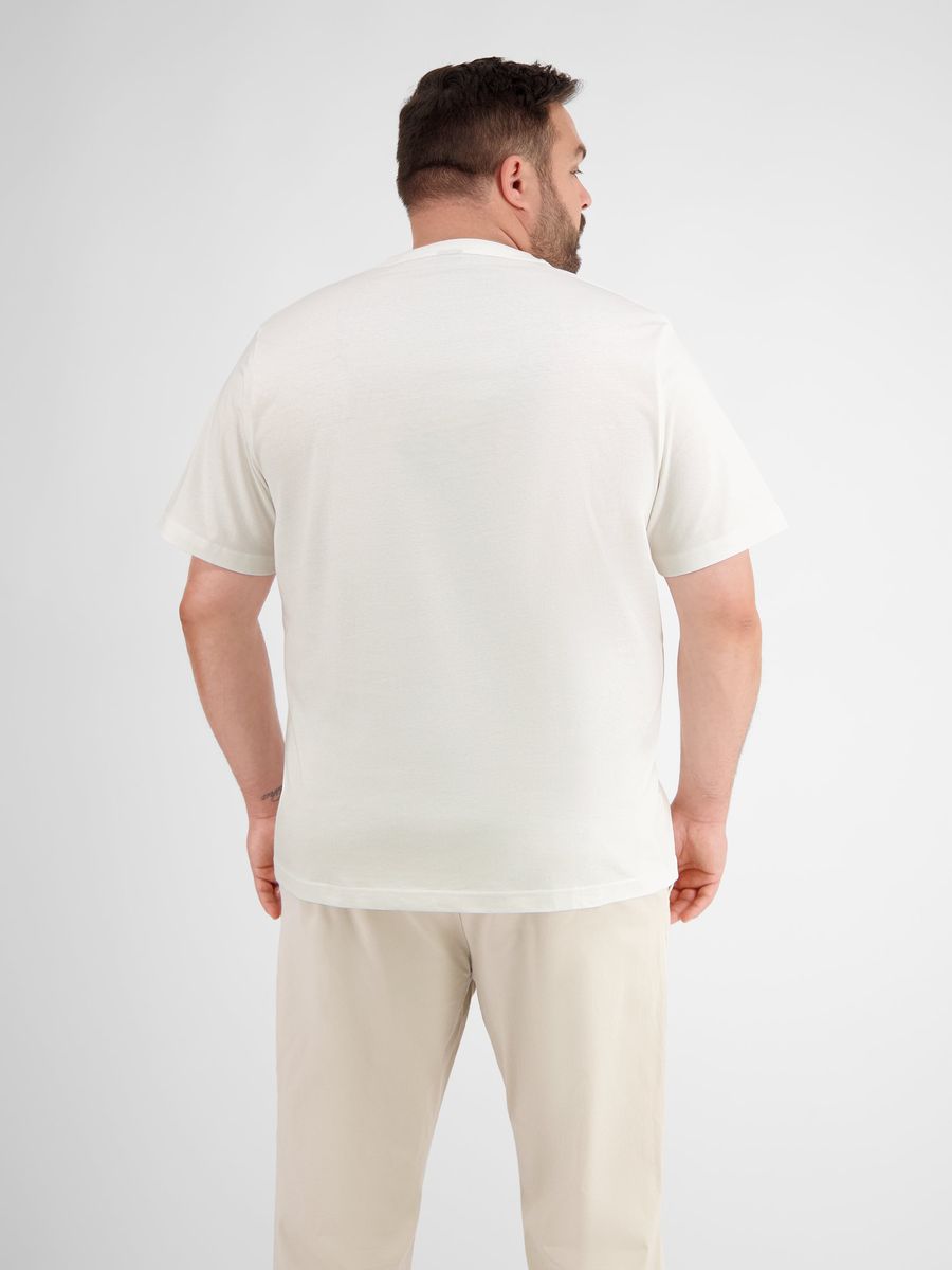 Klassisches Baumwoll T-Shirt mit Rundhalsausschnitt