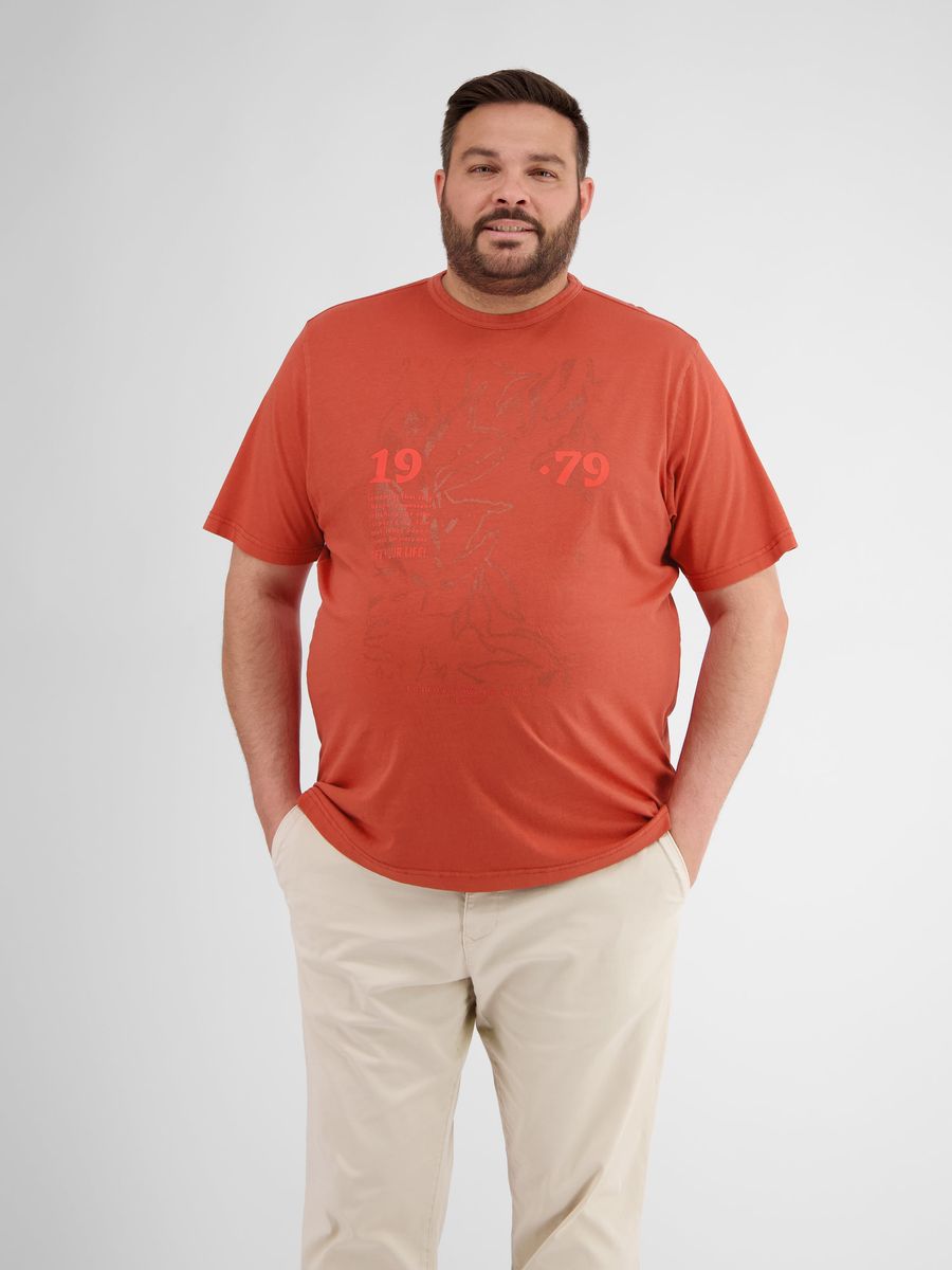 T-Shirt mit Grafikdruck und Rundhalsausschnitt