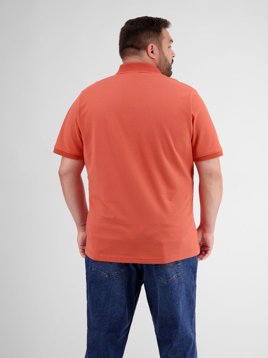 Klassisches Melange Poloshirt