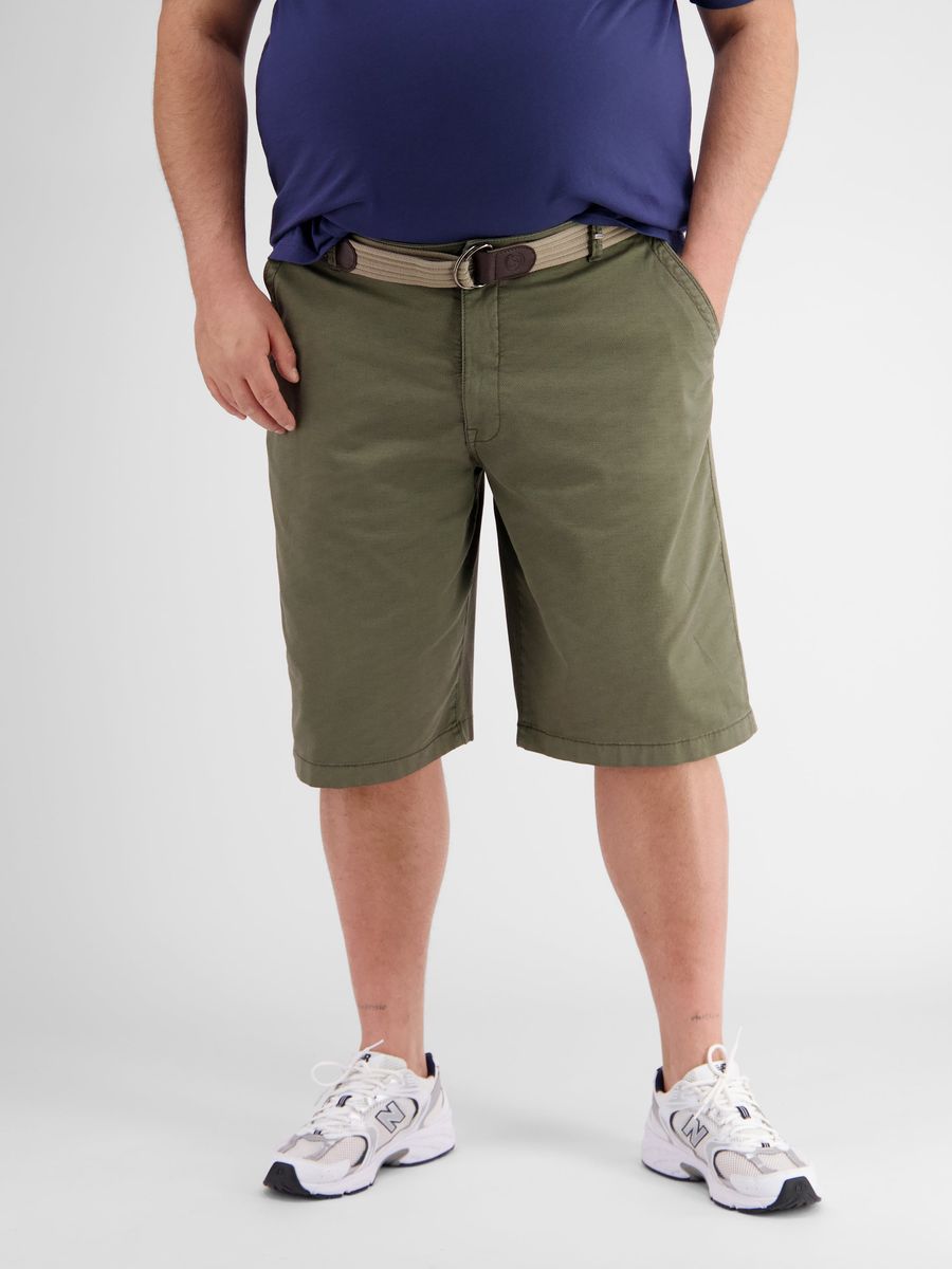 Herren Chino Bermuda Shorts Aged Olive