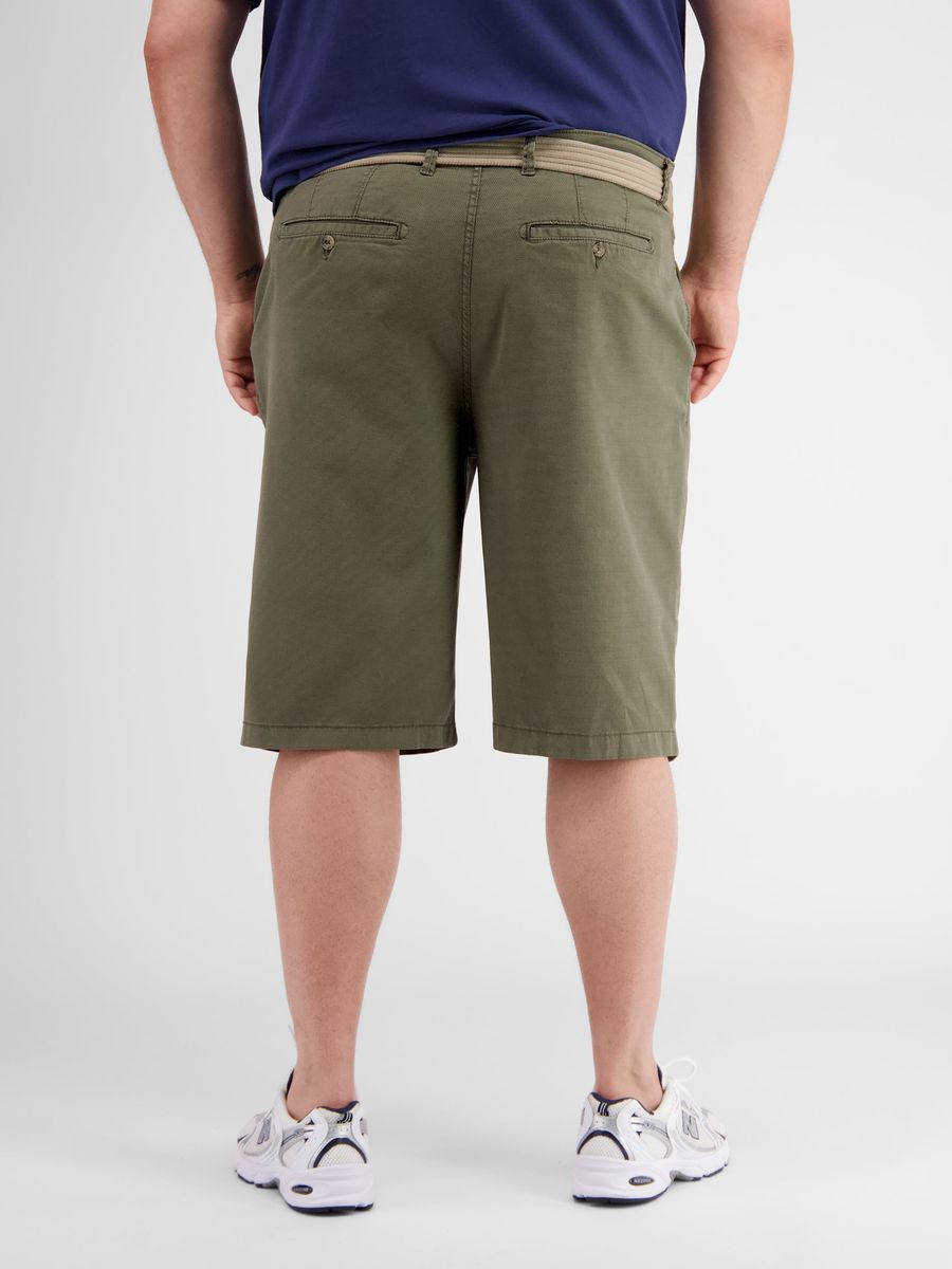 Herren Chino Bermuda Shorts Aged Olive