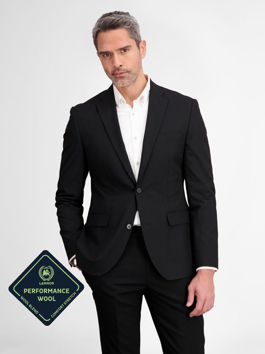 Herren Performance Woll-Sakko mit Stretchanteil