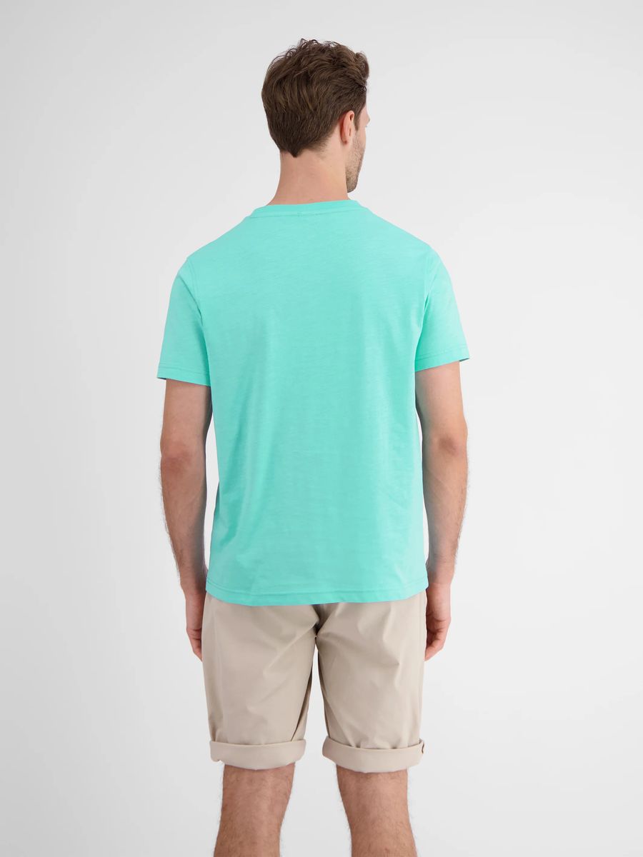 Lässiges Baumwoll T-Shirt mit Rundhalsausschnitt