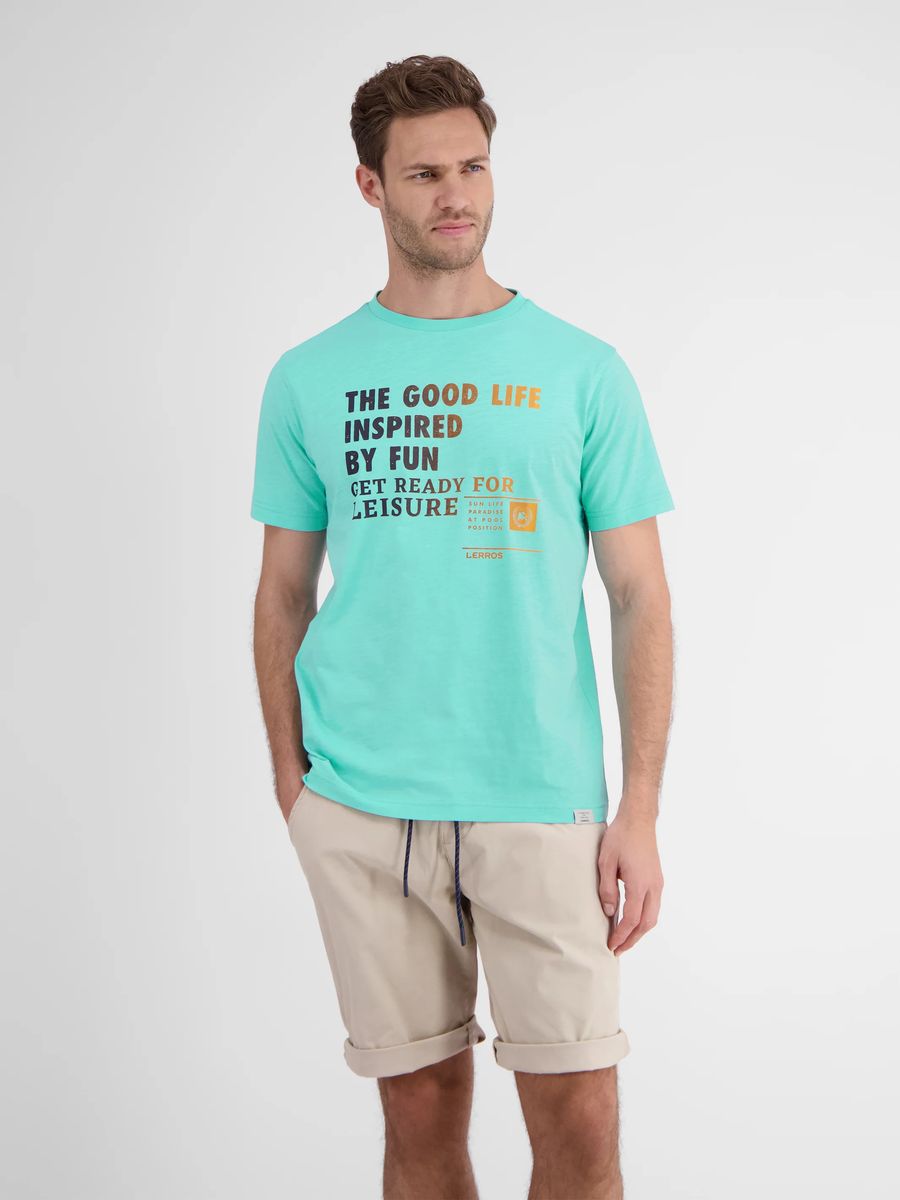 T-Shirt mit Grafikprint aus Baumwolljersey