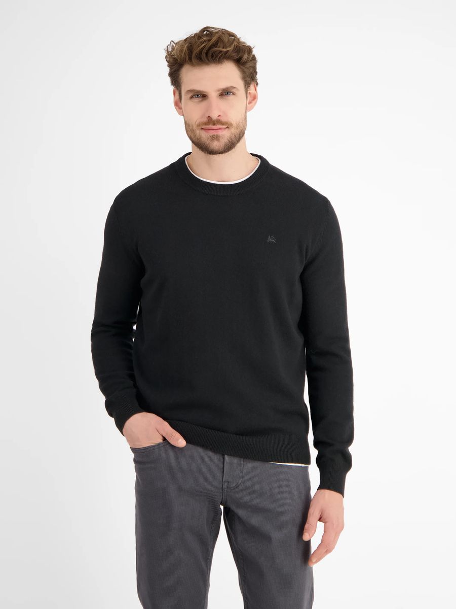 Klassischer Strickpullover aus Wolle-Kaschmir