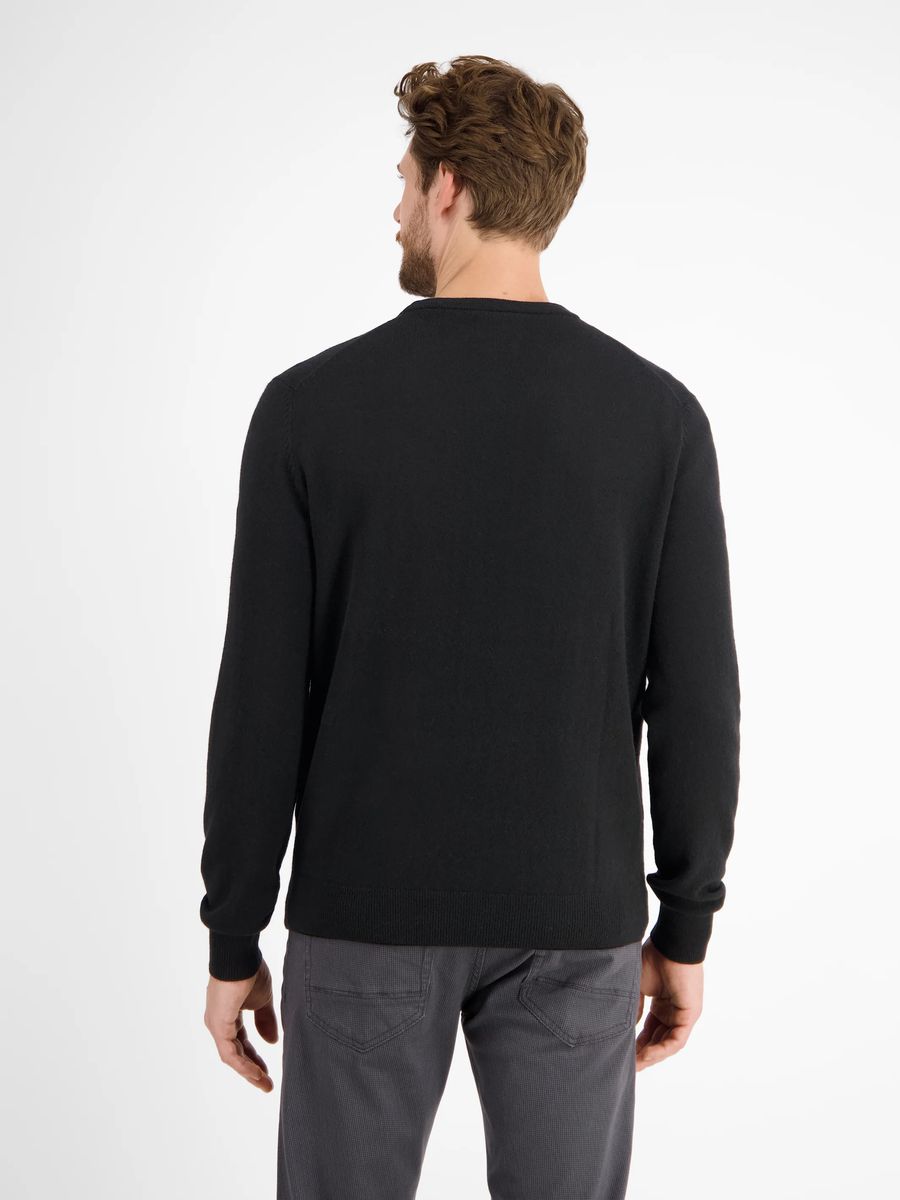 Klassischer Strickpullover aus Wolle-Kaschmir