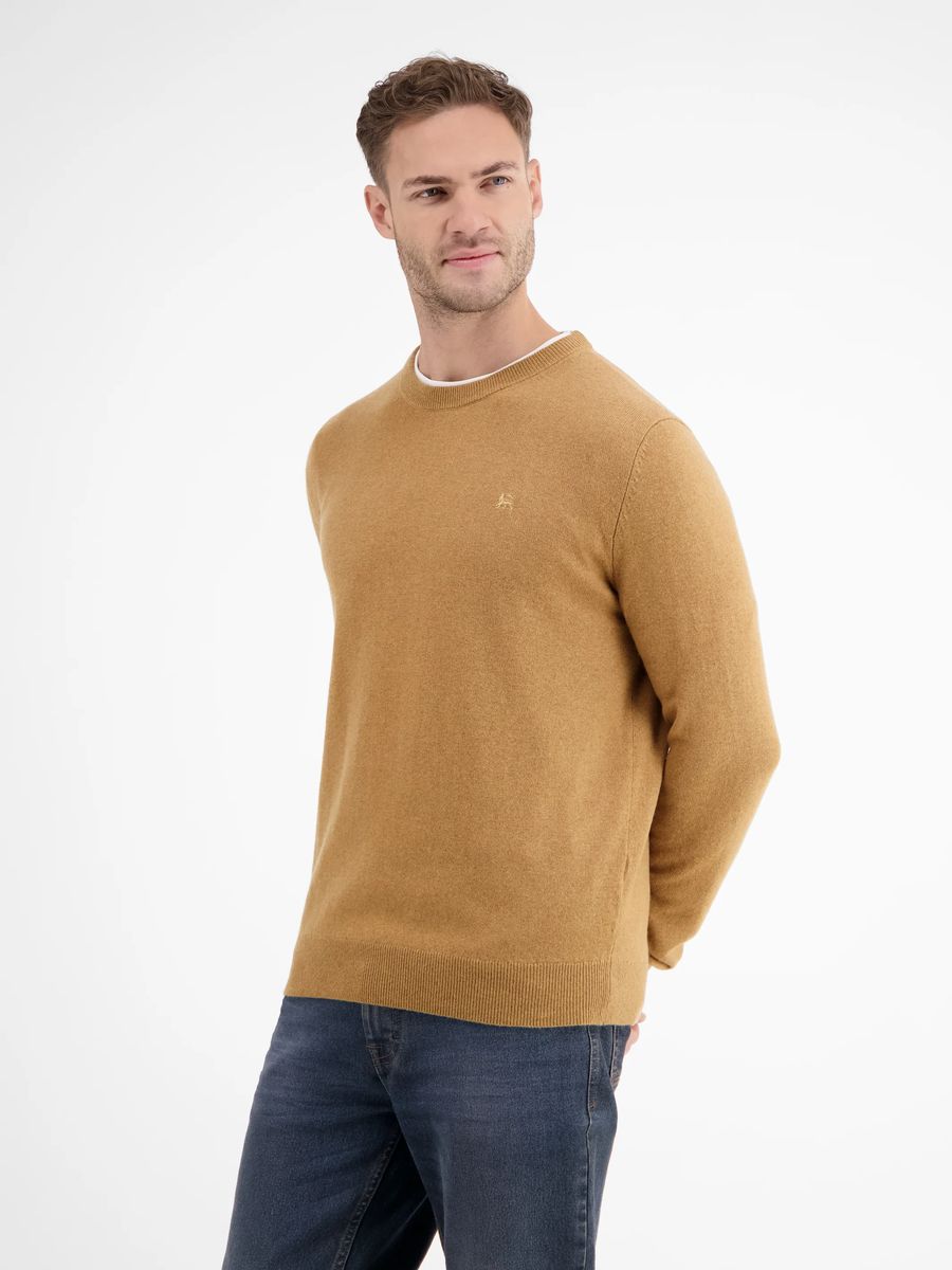 Klassischer Strickpullover aus Wolle-Kaschmir