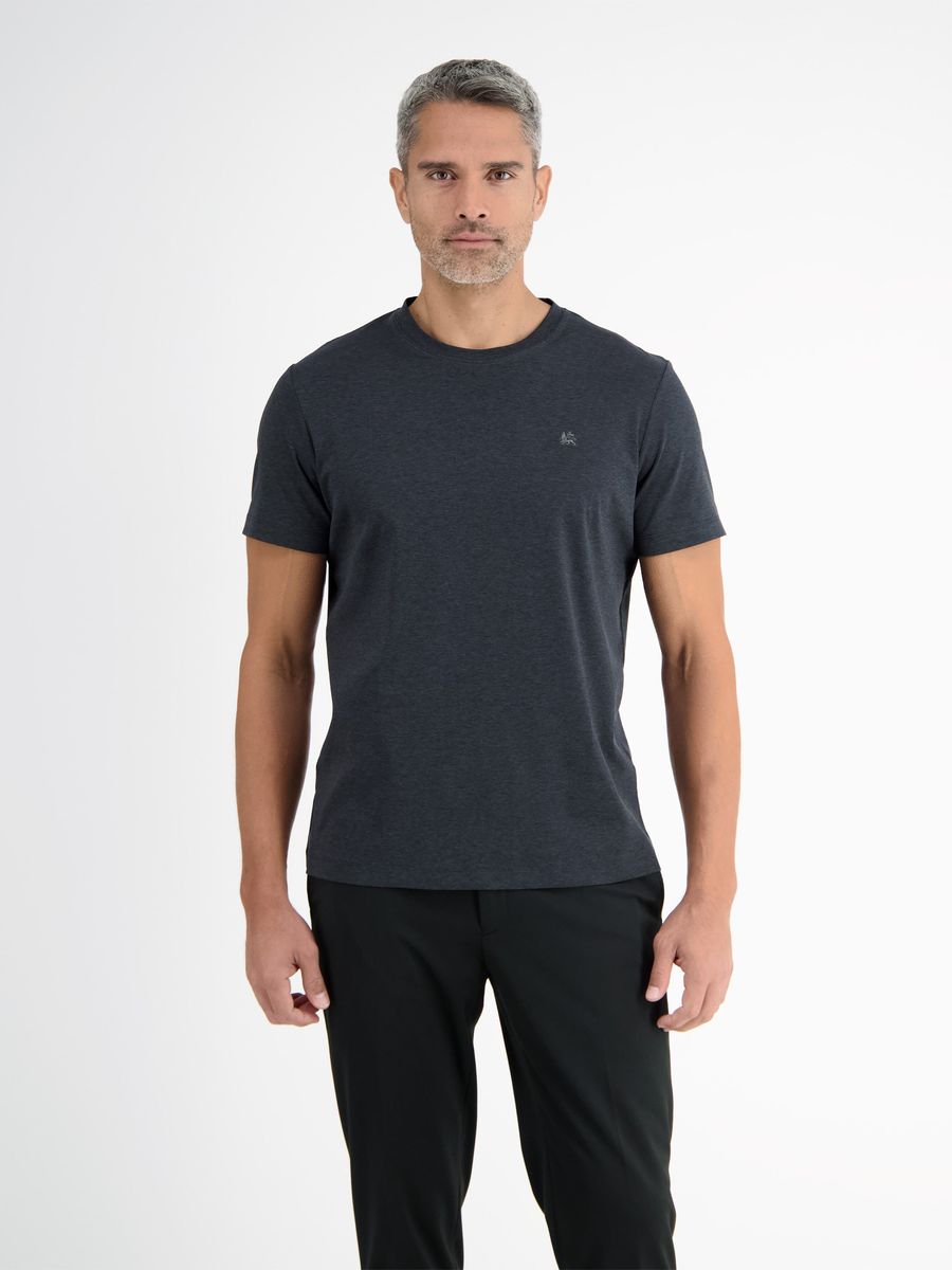 Premium Supima Baumwoll T-Shirt mit Rundhalsausschnitt