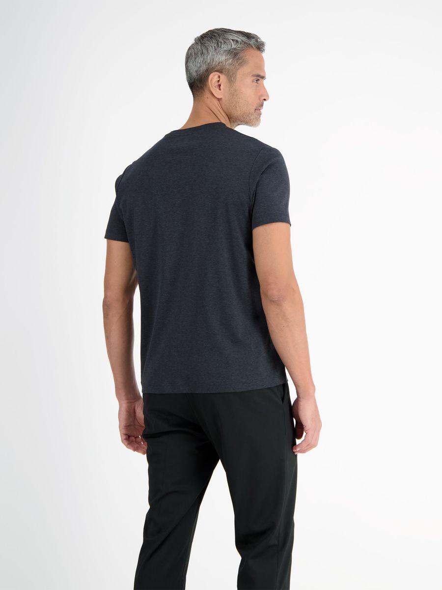 Premium Supima Baumwoll T-Shirt mit Rundhalsausschnitt