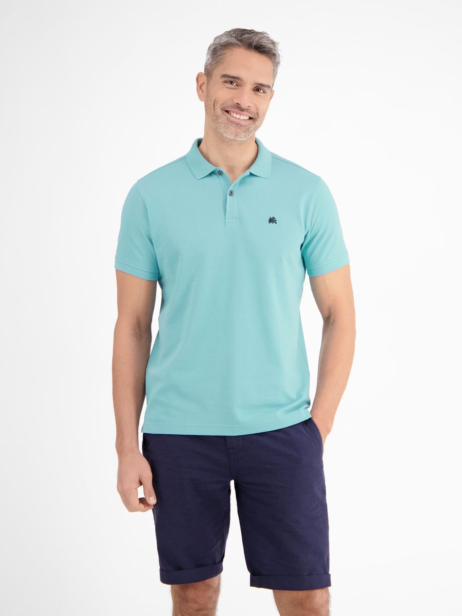 Klassisches Piqué Poloshirt Unifarben