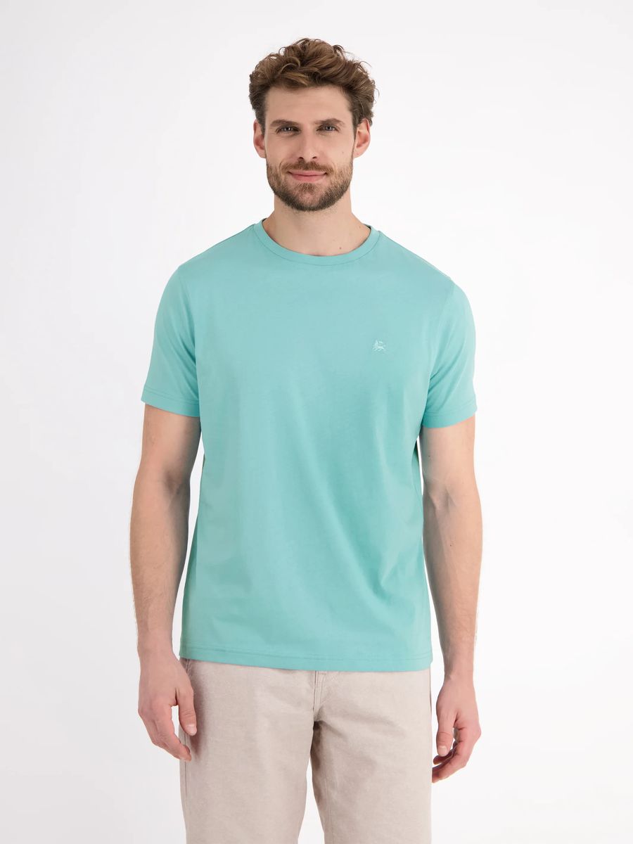 Klassisches einfarbiges Basic T-Shirt
