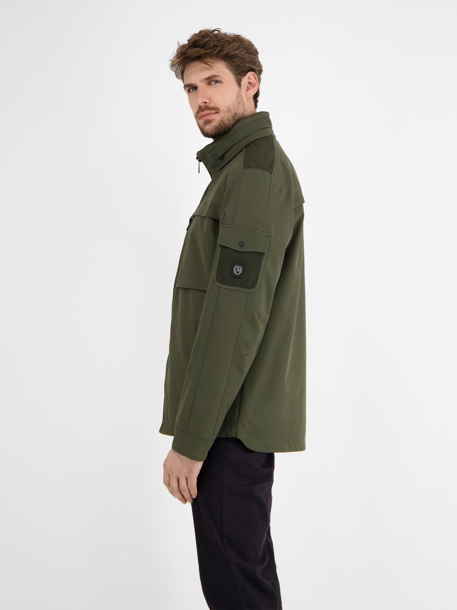 Tech-Shell Outdoor Jacke mit Kapuze