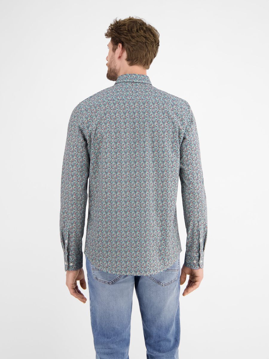 Modernes Langarmhemd mit Print