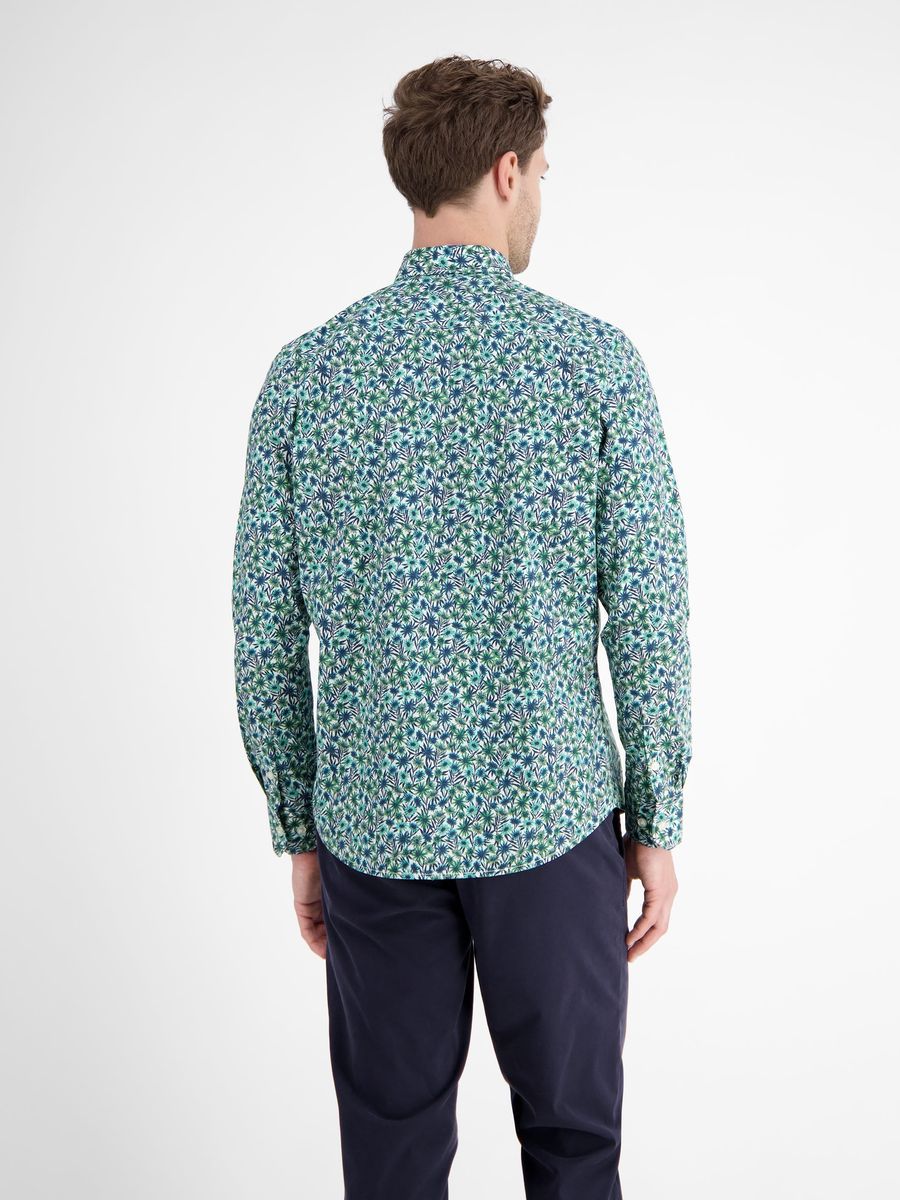 Langarmhemd mit Blumendruck