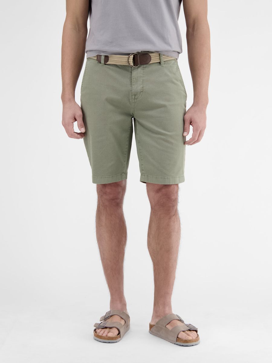 Stretch Baumwoll Chino Bermuda Shorts