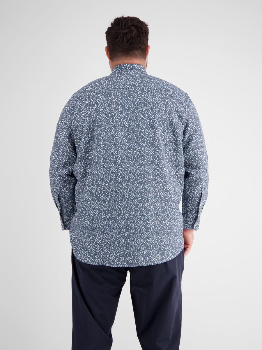 Langarmhemd mit floralem Aufdruck