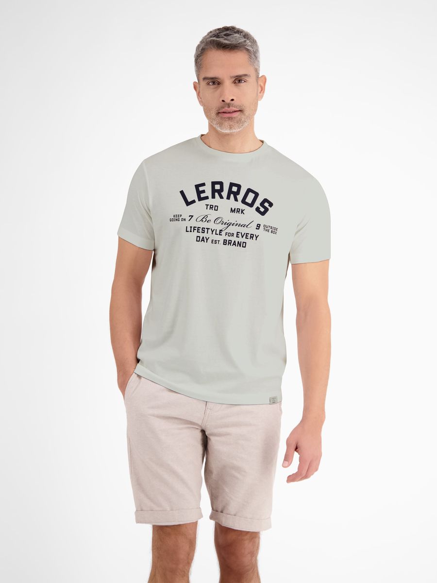 Klassisches Baumwoll-T-Shirt mit Grafikprint