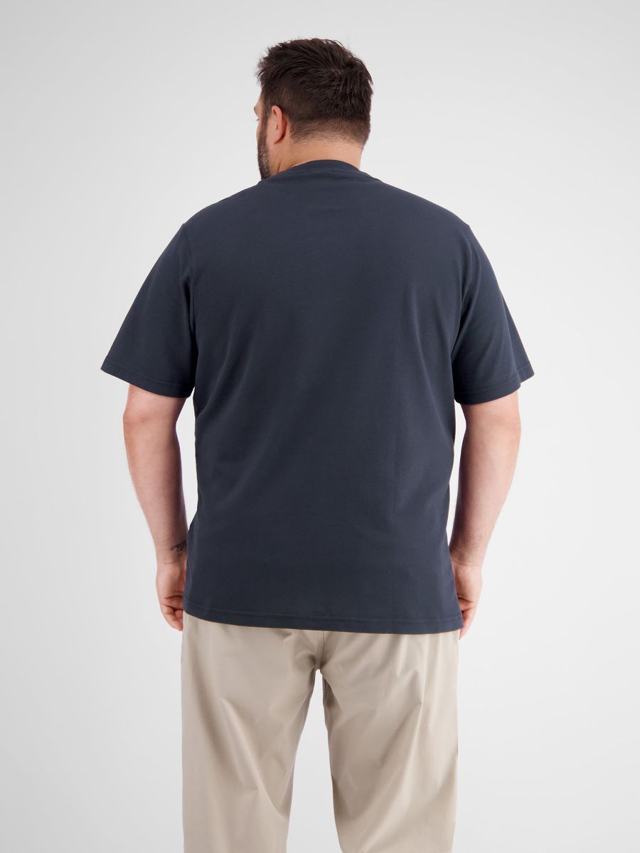 Herren Piqué T-Shirt mit Relaxed Fit