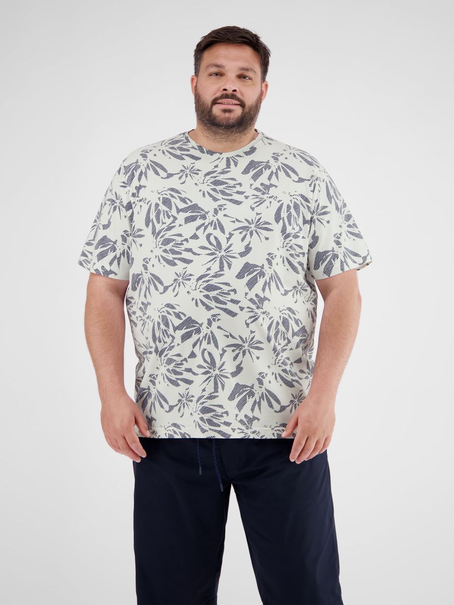 T-Shirt mit Blumenmuster und Stretchkomfort