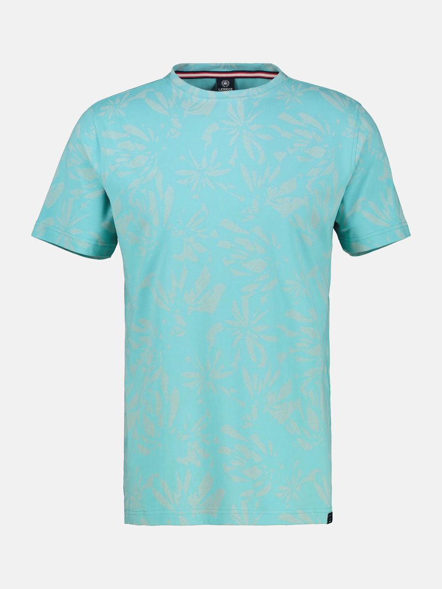 T-Shirt mit Blumenmuster und Stretchkomfort