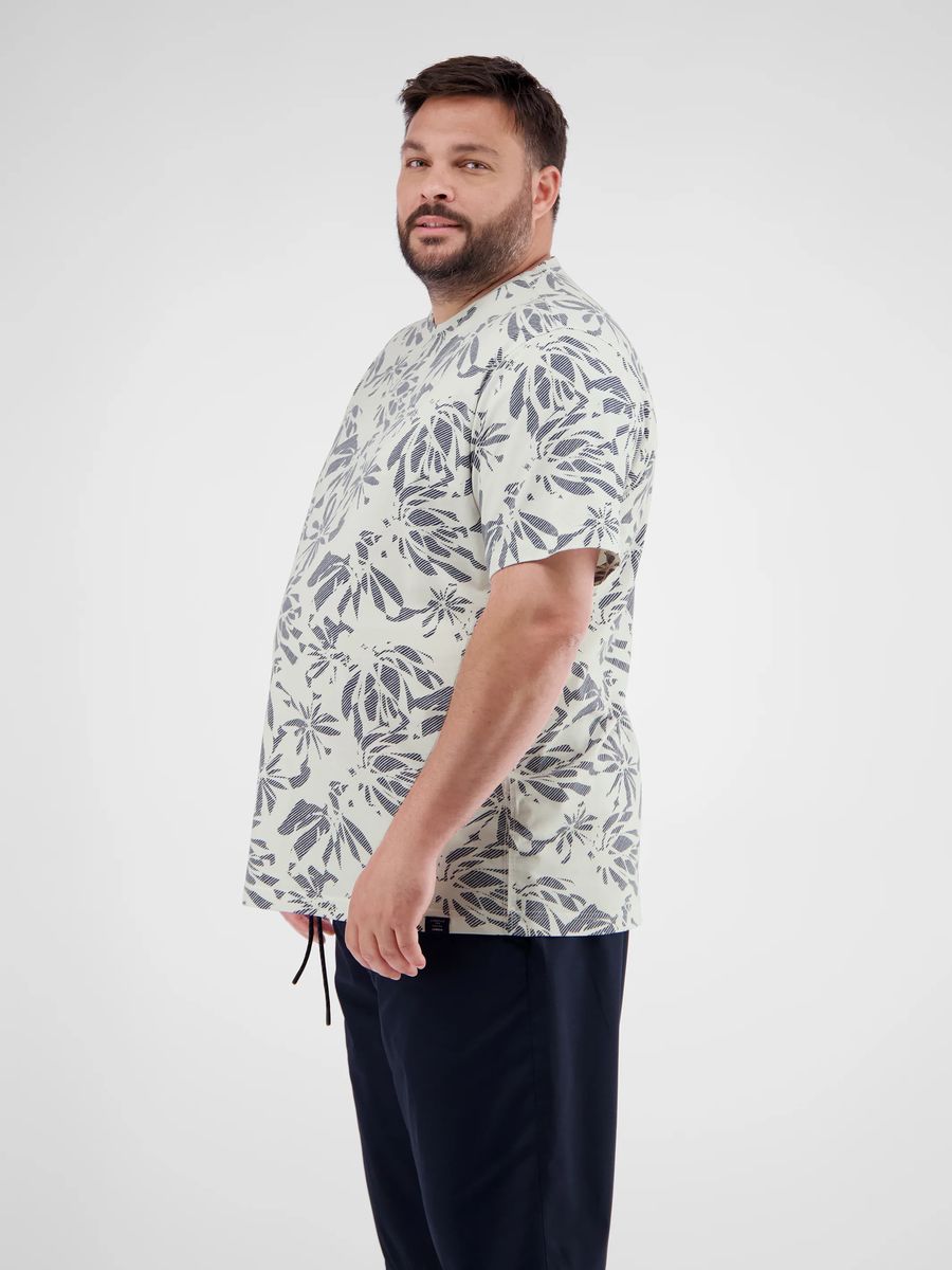 T-Shirt mit Blumenmuster und Stretchkomfort