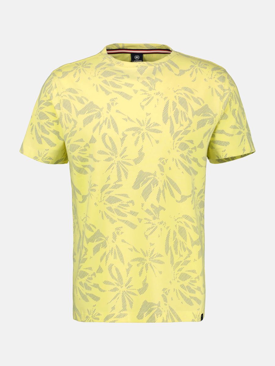T-Shirt mit Blumenmuster und Stretchkomfort