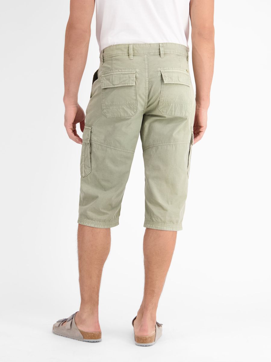 Vielseitige Long Bermuda Shorts aus Baumwoll-Twill
