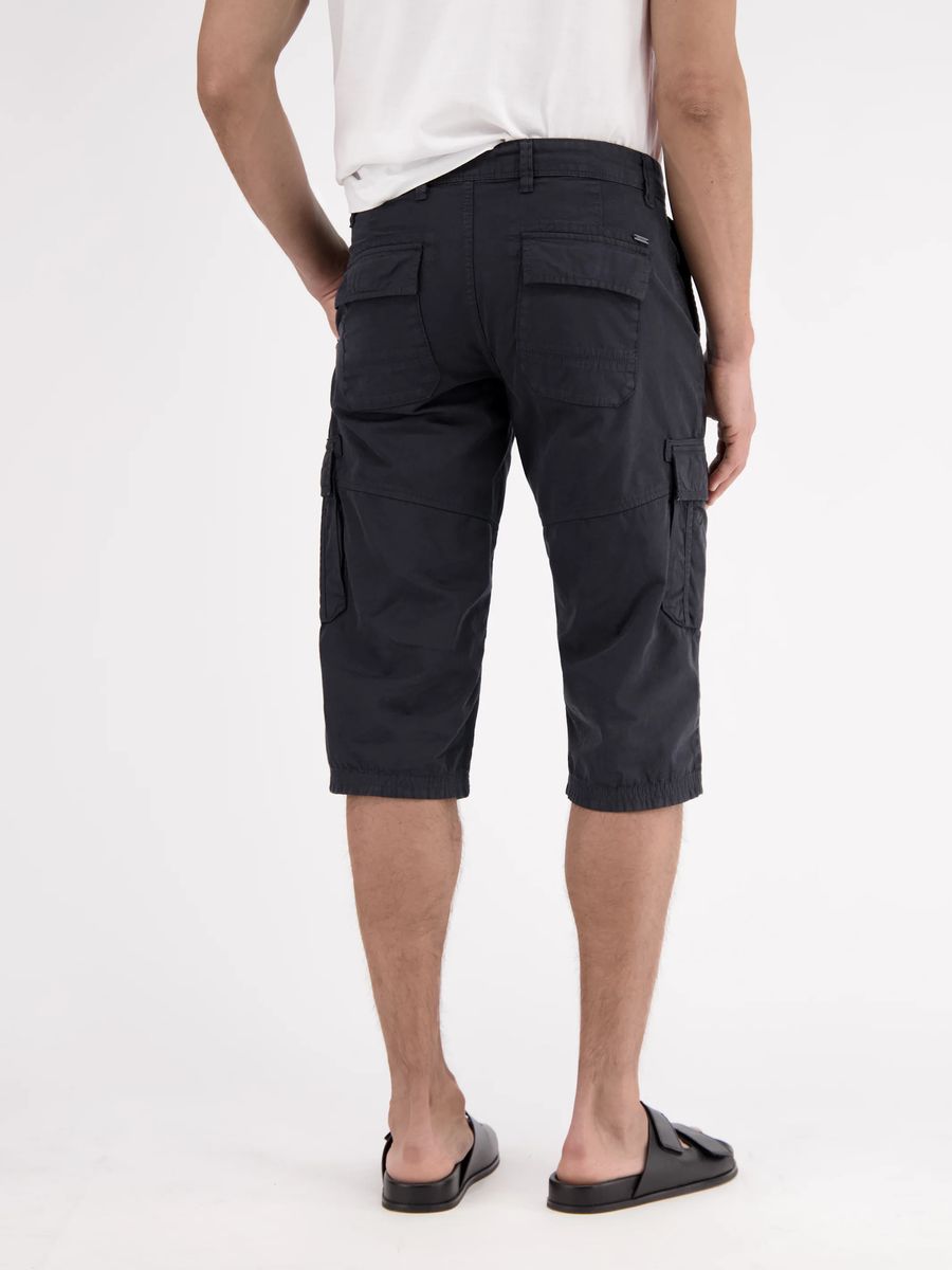 Vielseitige Long Bermuda Shorts aus Baumwoll-Twill