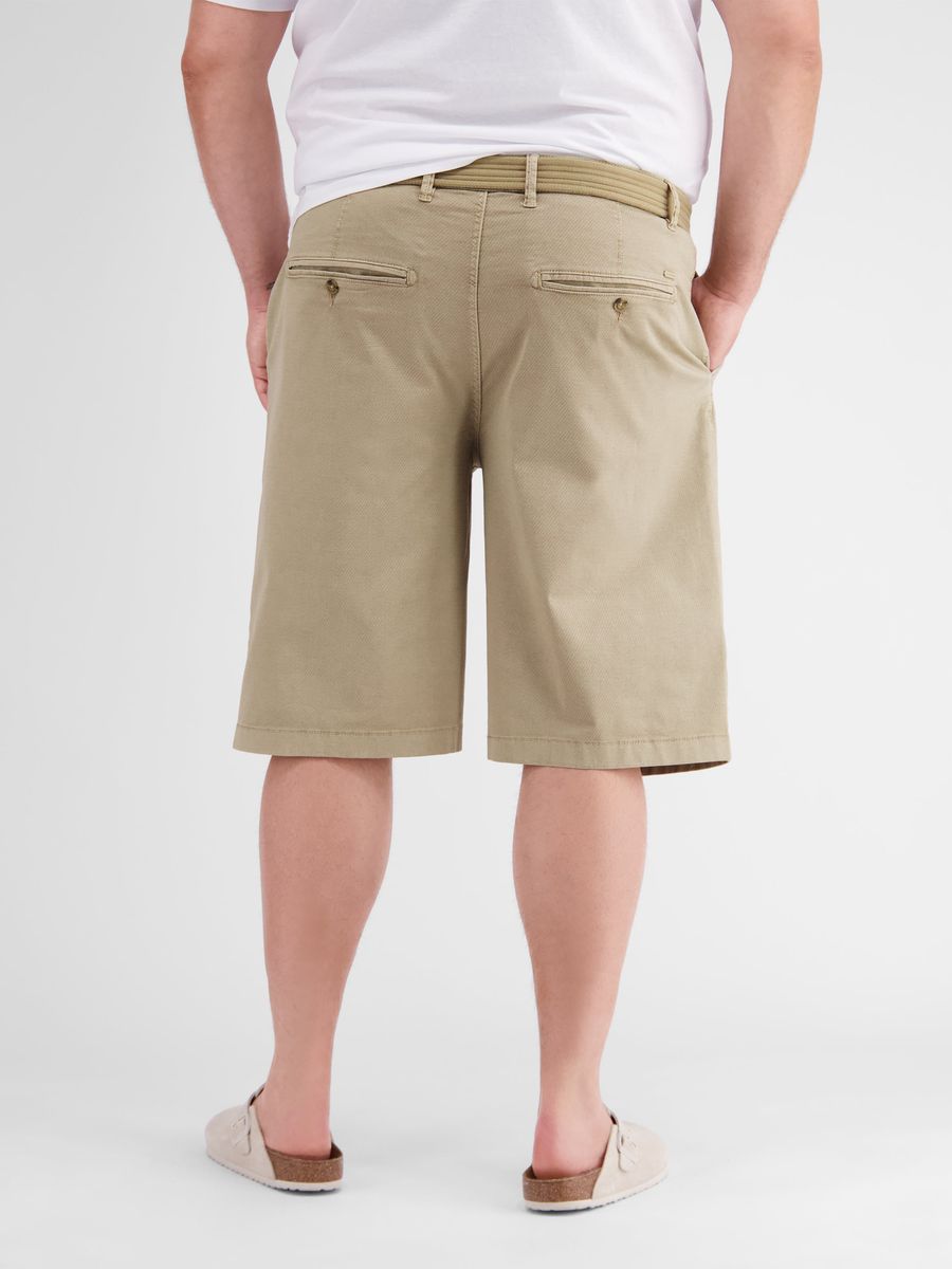 Herren Chino Bermuda Shorts mit Gürtel
