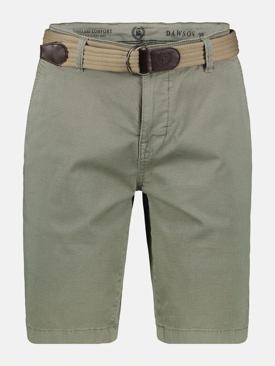 Herren Chino Bermuda Shorts mit Gürtel