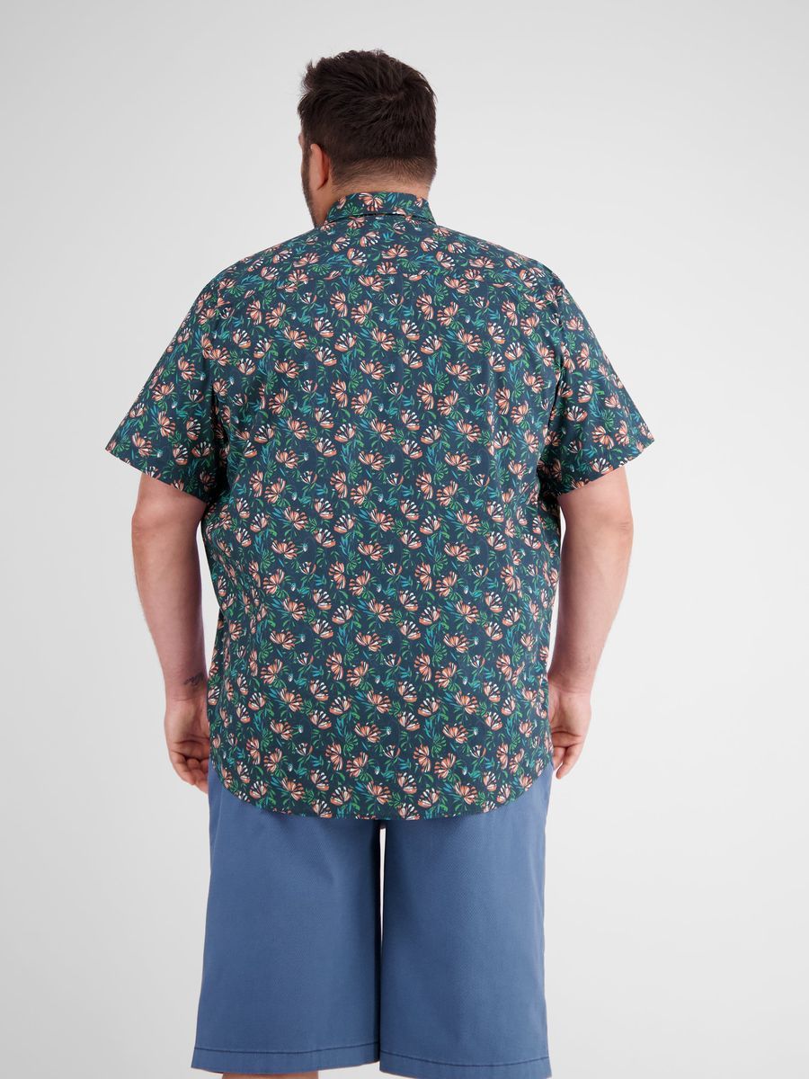 Kurzarmhemd mit Blumendruck