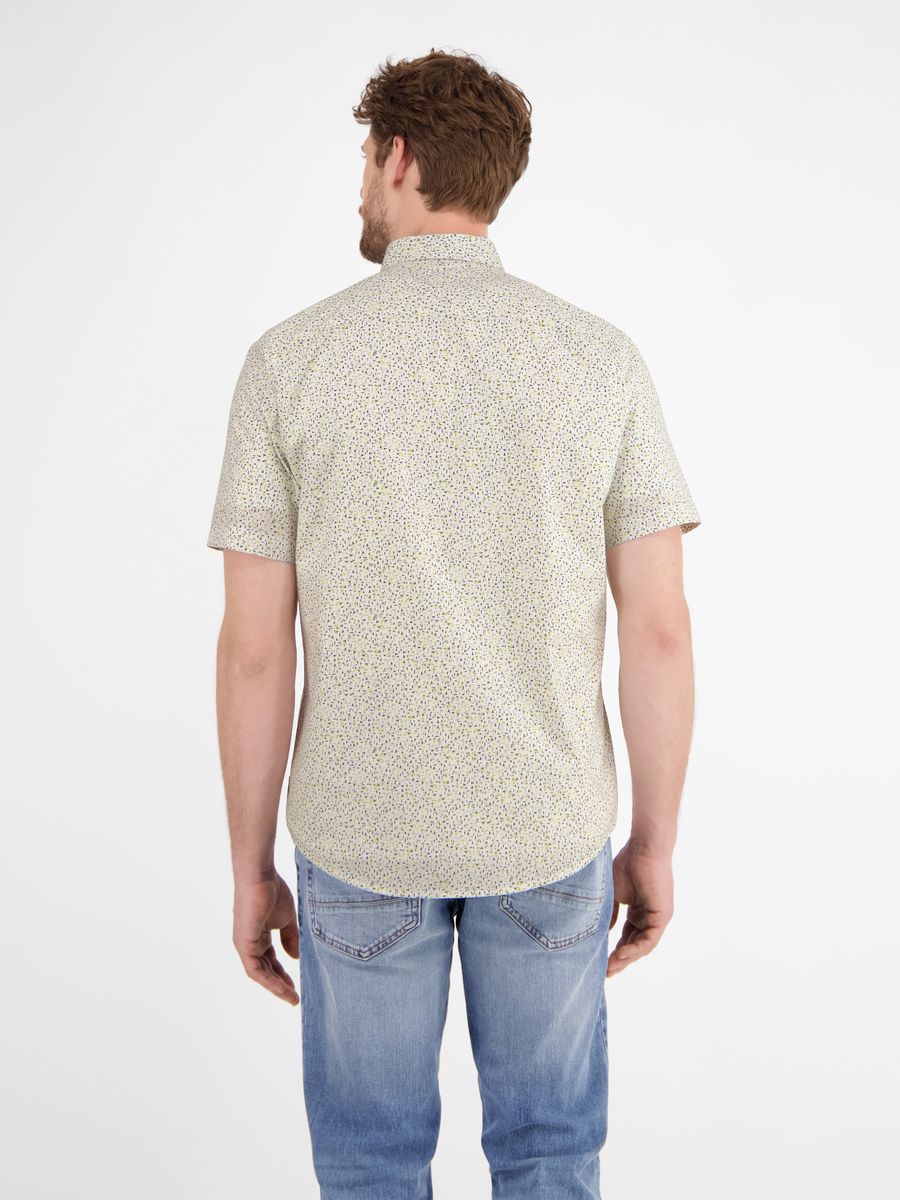 Gemustertes Kurzarm-Freizeithemd